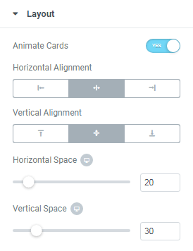 Vertical Timeline widget layout