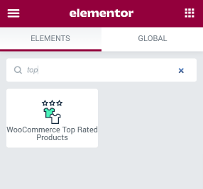 WooCommerce Top Rated Products widget