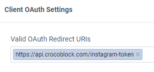 ouauth settings