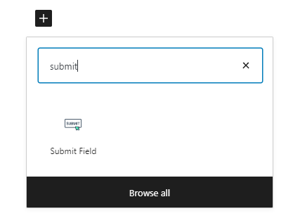 submit field block