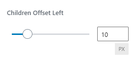 children offset left feature