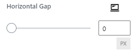 horizontal gap feature
