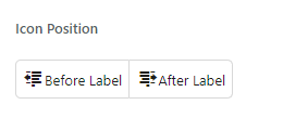 icon position feature