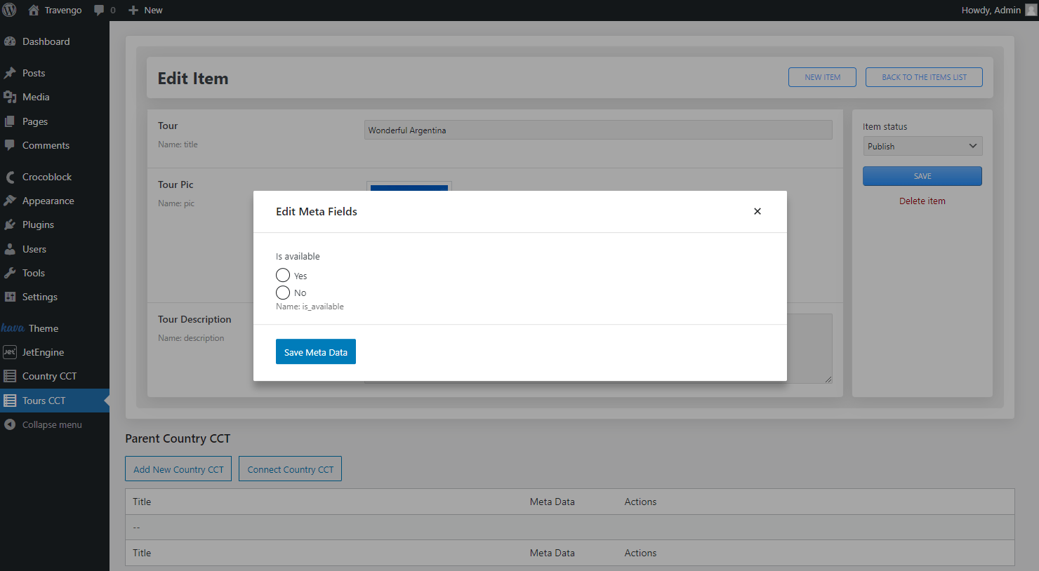 edit relation meta fields