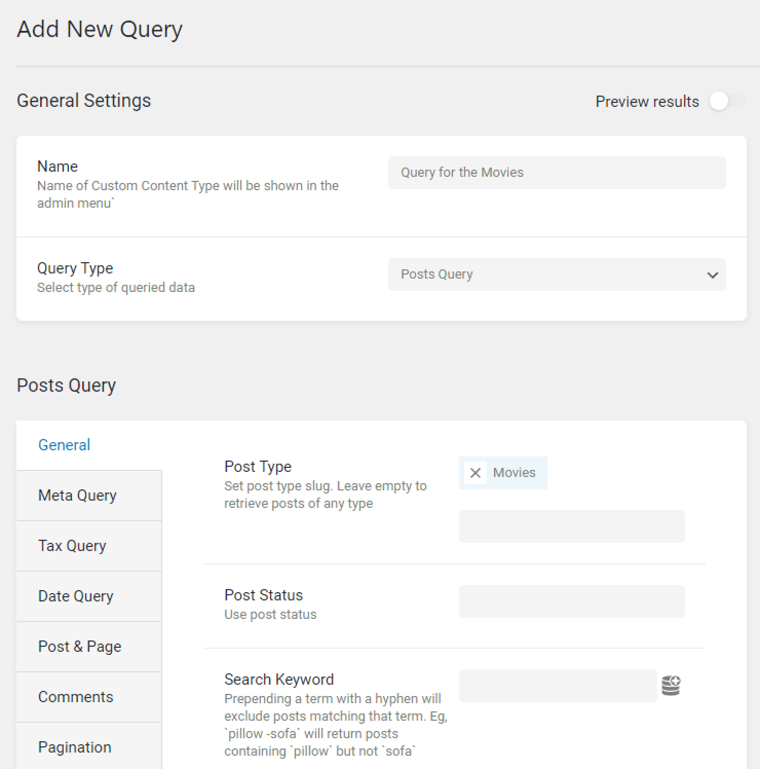 query for the related items