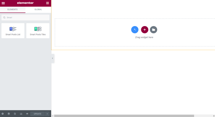 smart posts list and smart posts tiles widgets