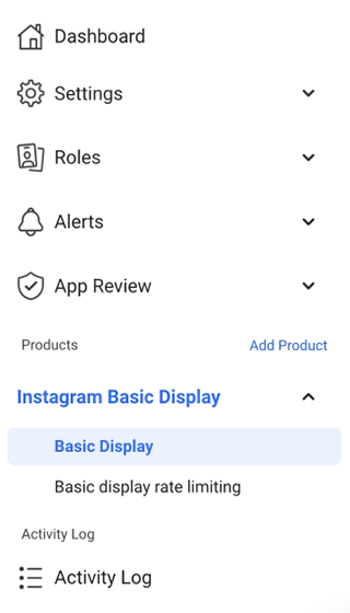 basic display settings