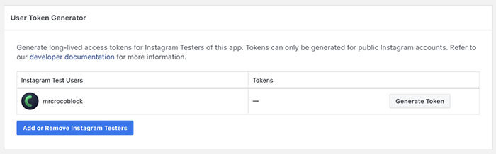 user token generator