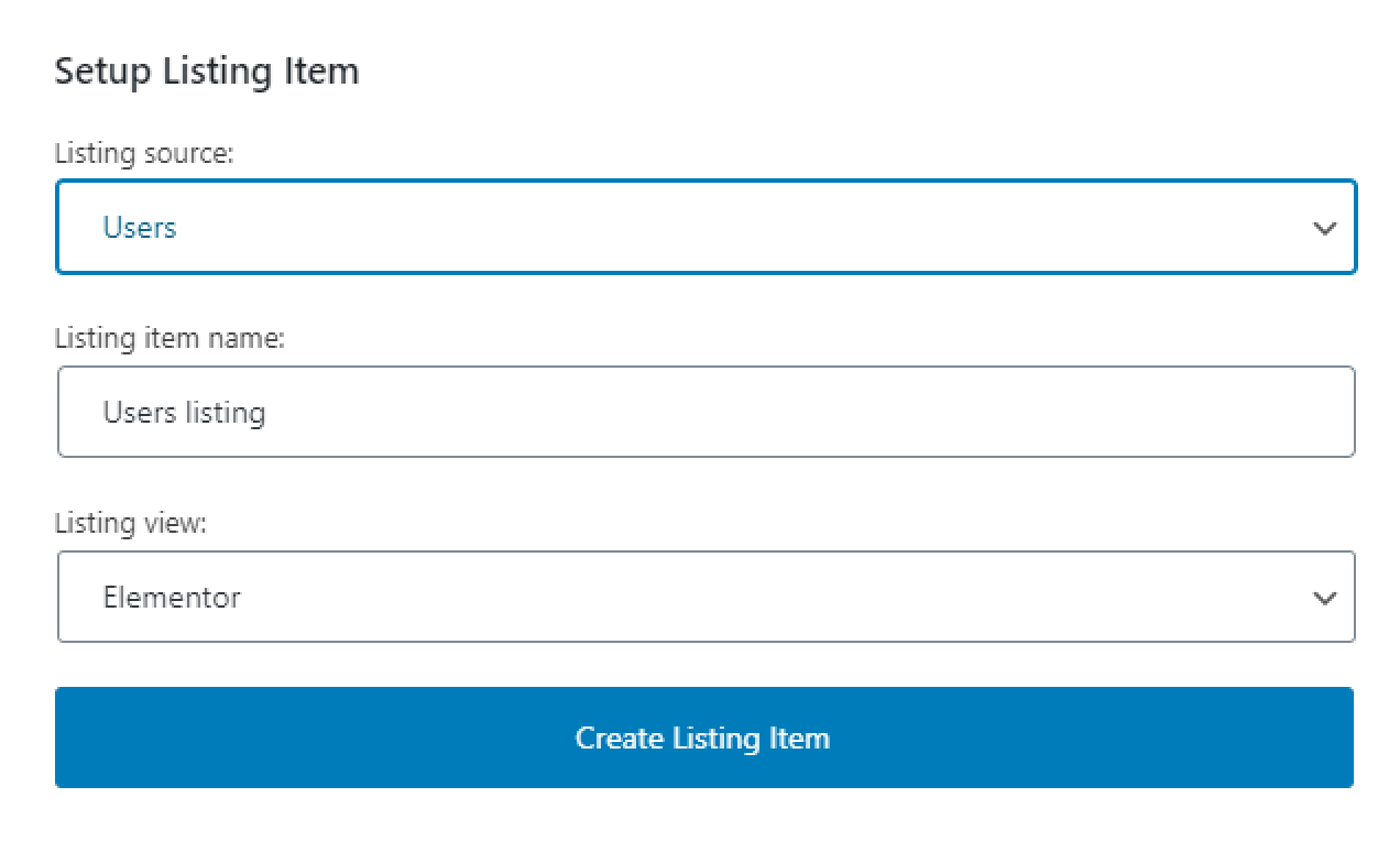 adding new listing