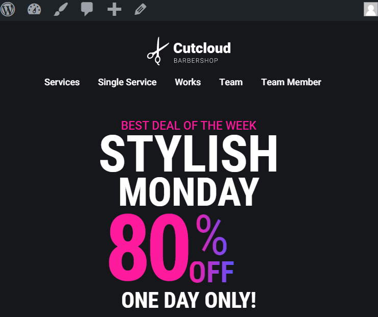 dynamic visibility shows the advertisement on the front end