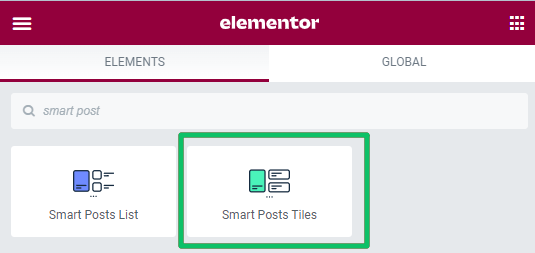 smart tile widget