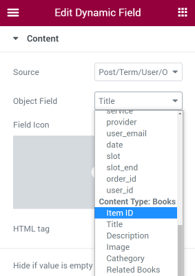 cct object field