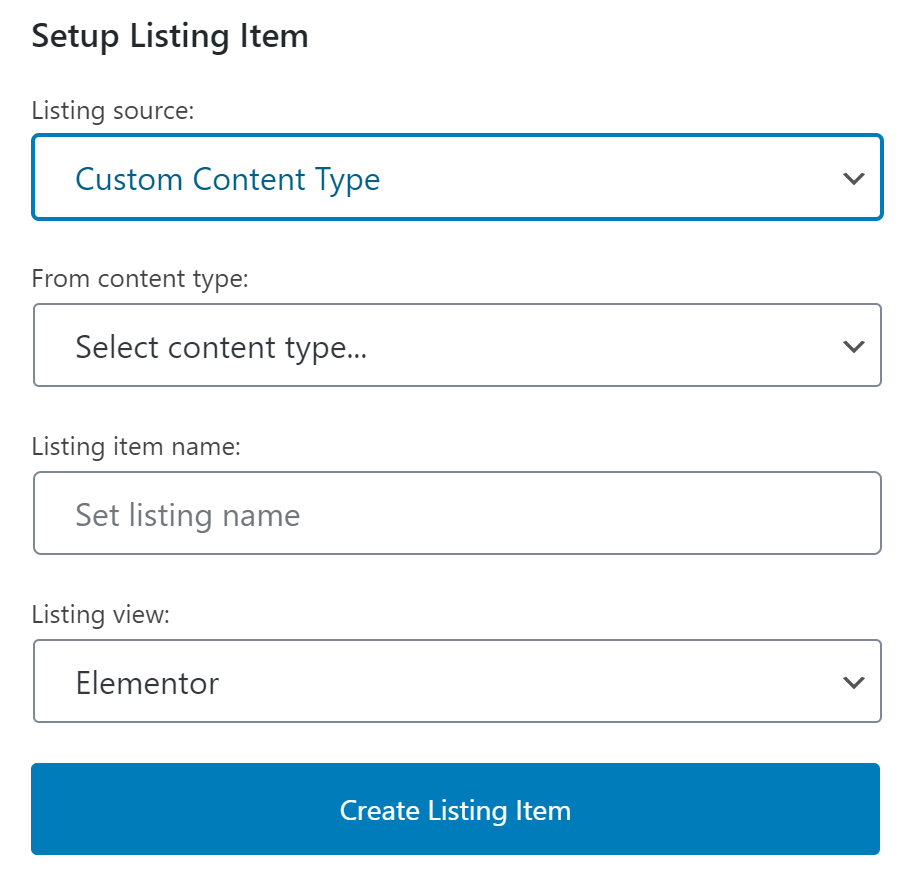 cct listing item