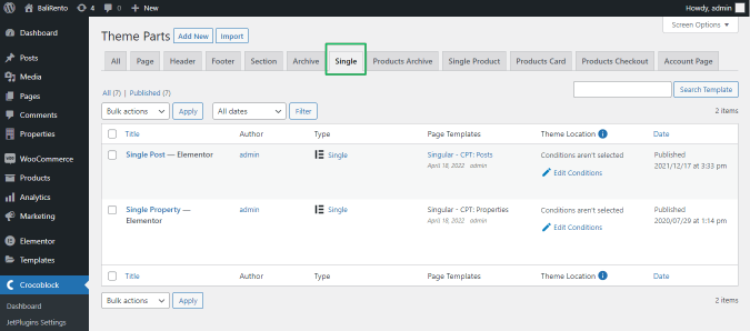 adding reviews to archive templates