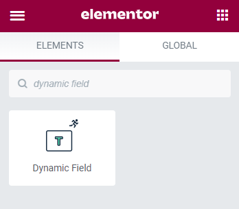 dynamic field widget