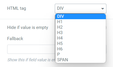 HTML tag