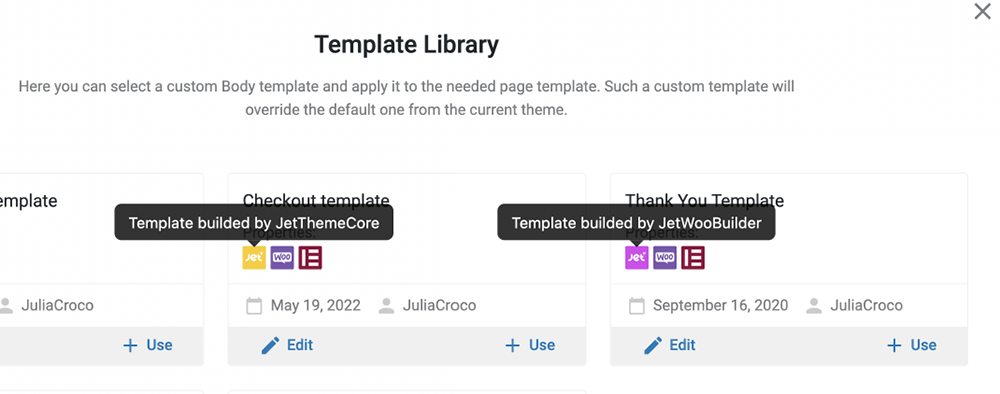 woocommerce templates