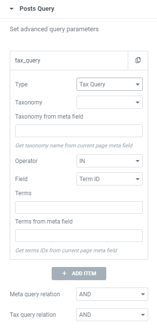 tax query