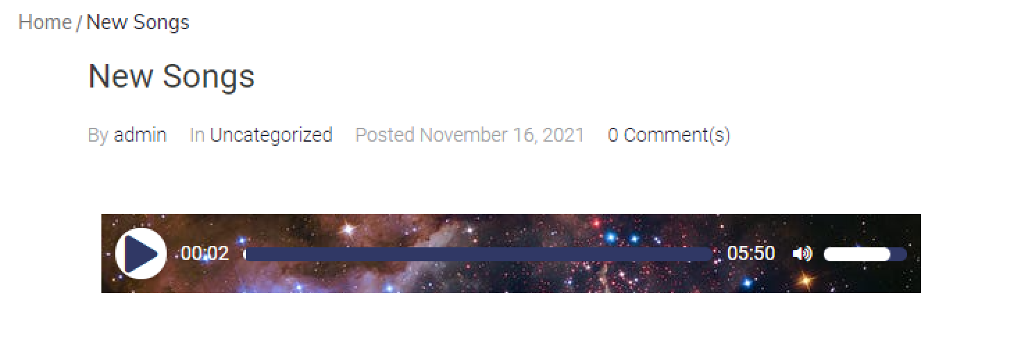 dynamic visibility showing content on the front end