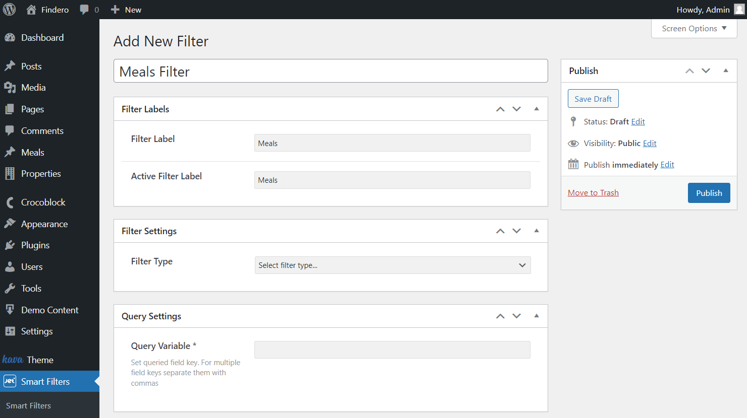 new filter labels