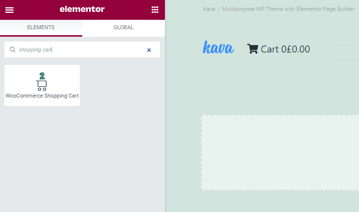 woocommerce shopping cart widget