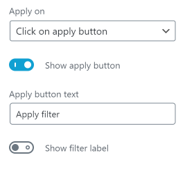 the second part of the general settings