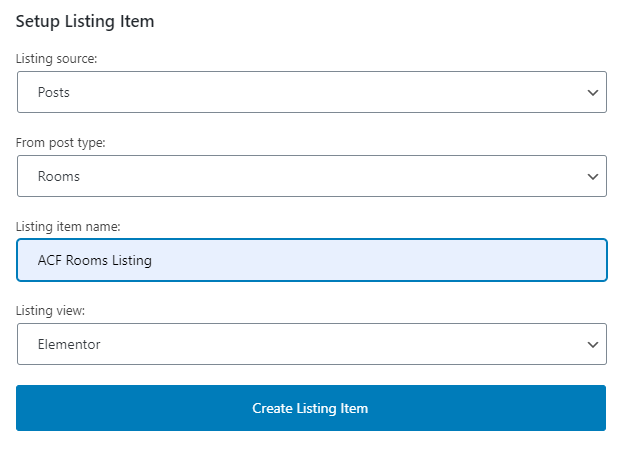 adding a new listing template