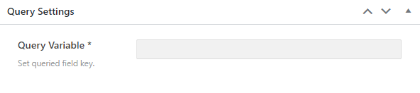 query variable bar