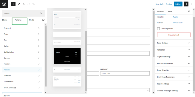 adding jetformbuilder patterns