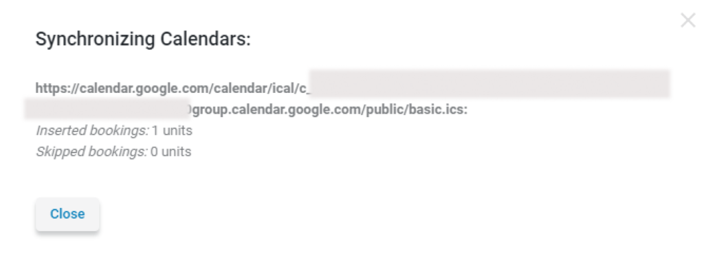 synchronizing calendars