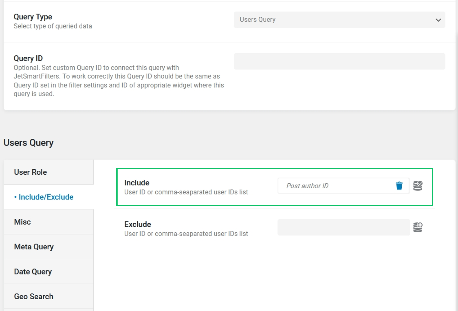 using post author id macro to retrieve current post author